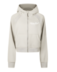 Cropped Zip Hoodie